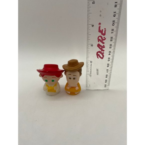 Disney Pixar Toy Story Jessie & Woody Plastic Finger Puppets - Picture 3 of 5